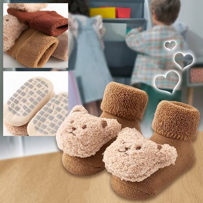 Αντιολισθητικές βρεφικές κάλτσες | TEDDYFEET