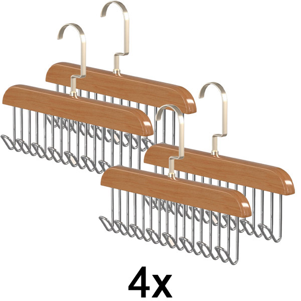 2x Αντιολισθητικό ράφι παλτών 8 γάντζων (2 τεμ.) | OCTAHANGER